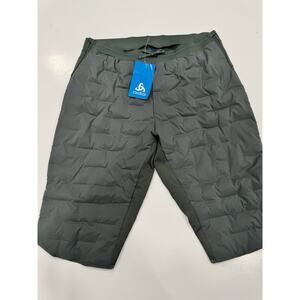 Odlo NWT Zeroweight Insulator Cross Country Shorts Men’s Large Green Activewear